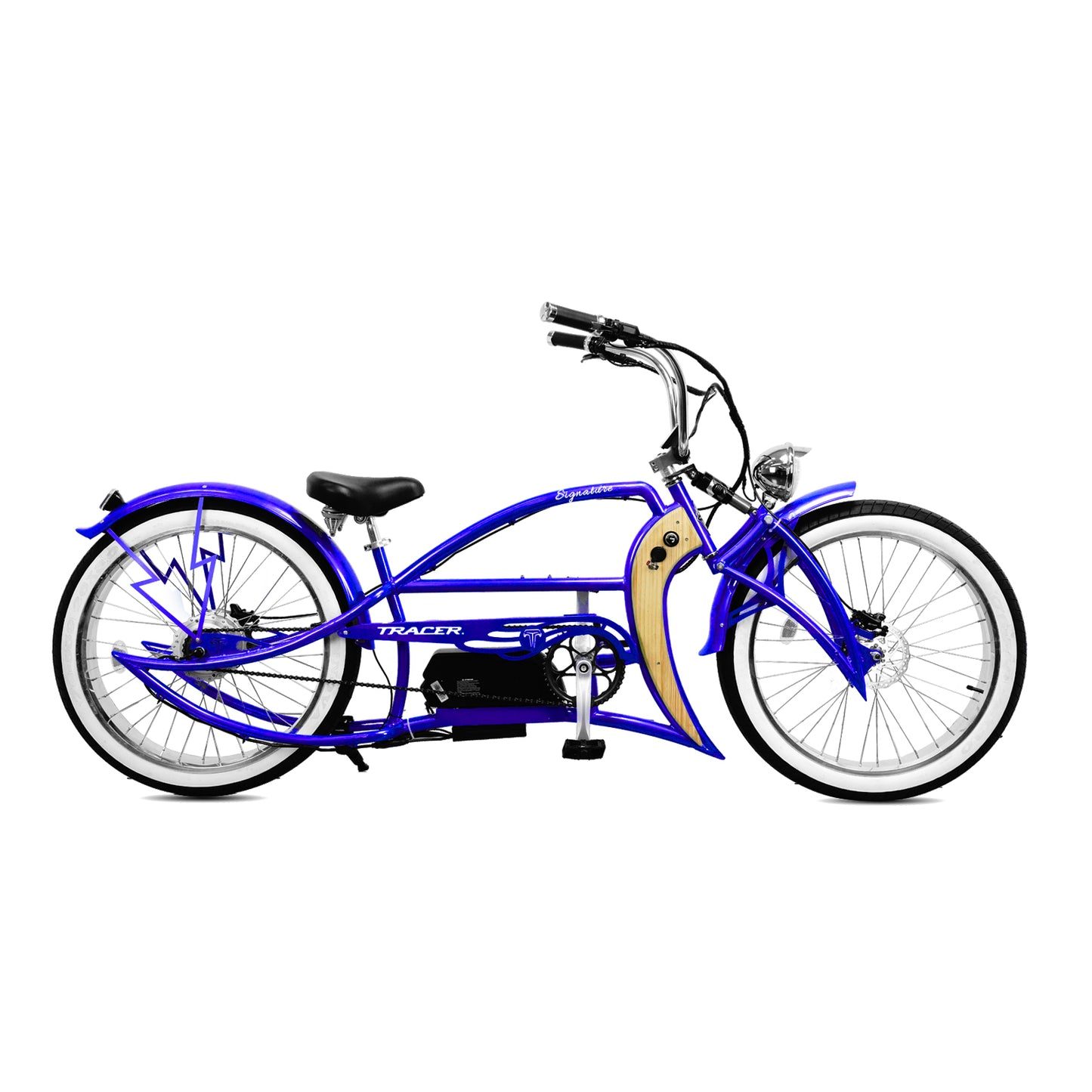 Tracer Signature Pro 26'' 800W Chopper Cruiser Electric Bike