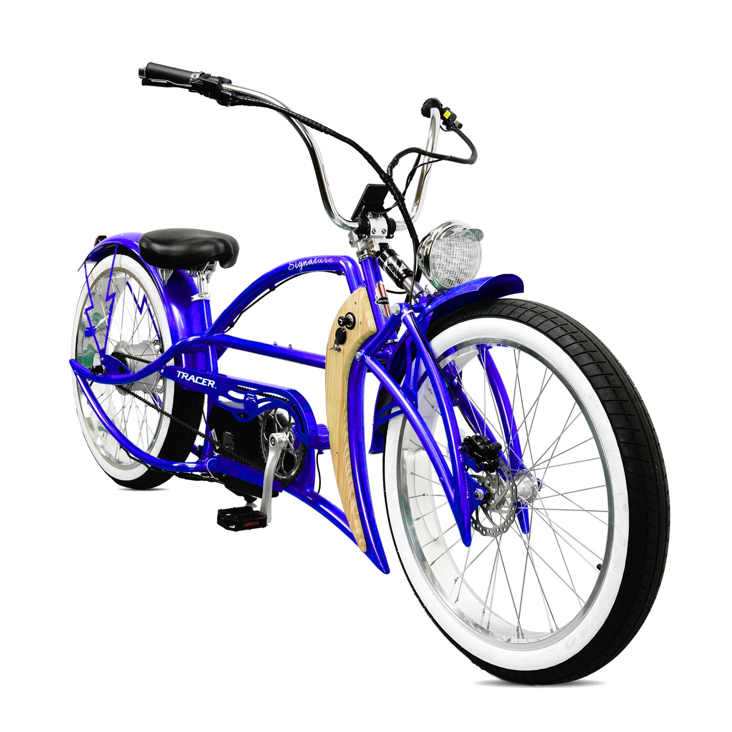 Tracer Signature Pro 26'' 800W Chopper Cruiser Electric Bike