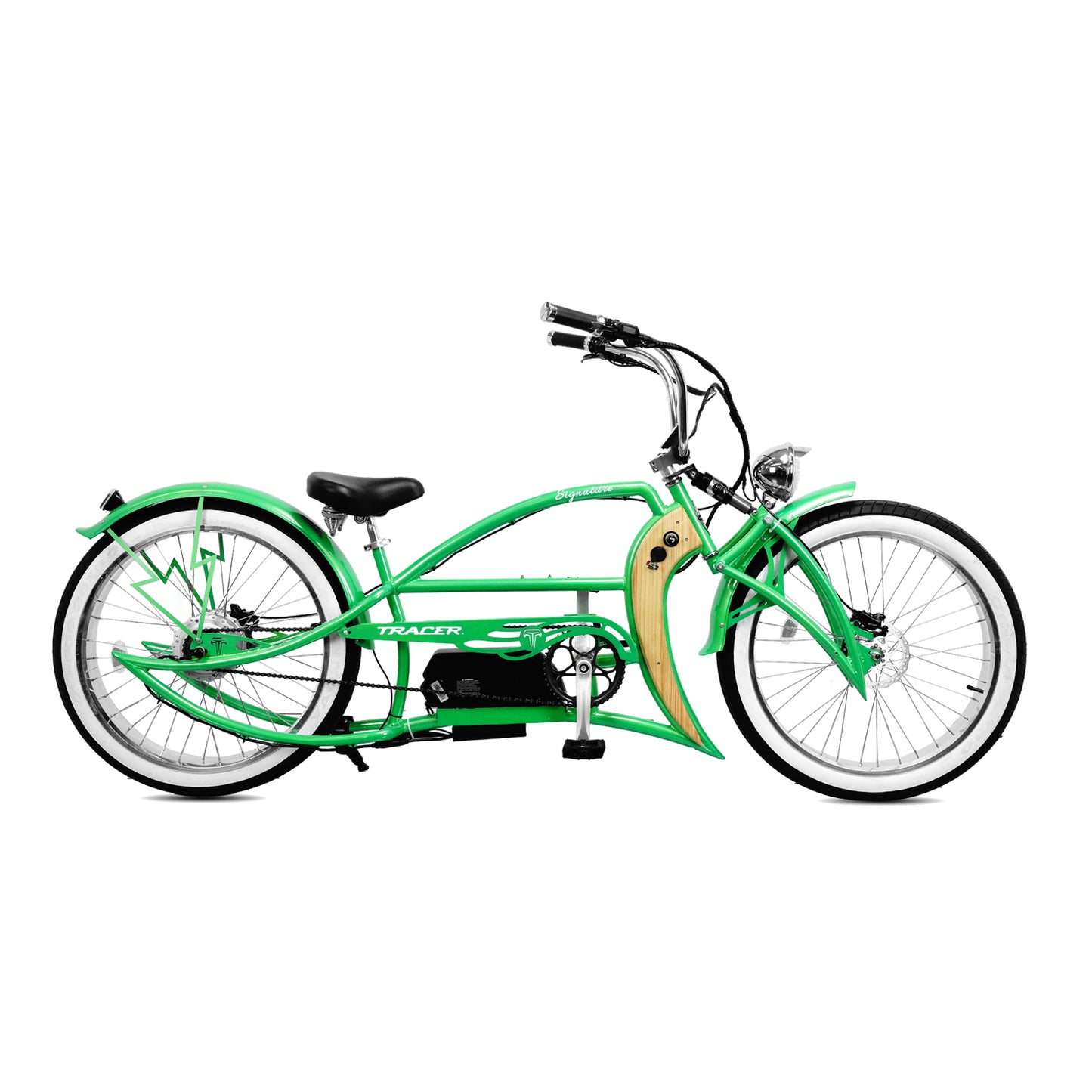 Tracer Signature Pro 26'' 800W Chopper Cruiser Electric Bike
