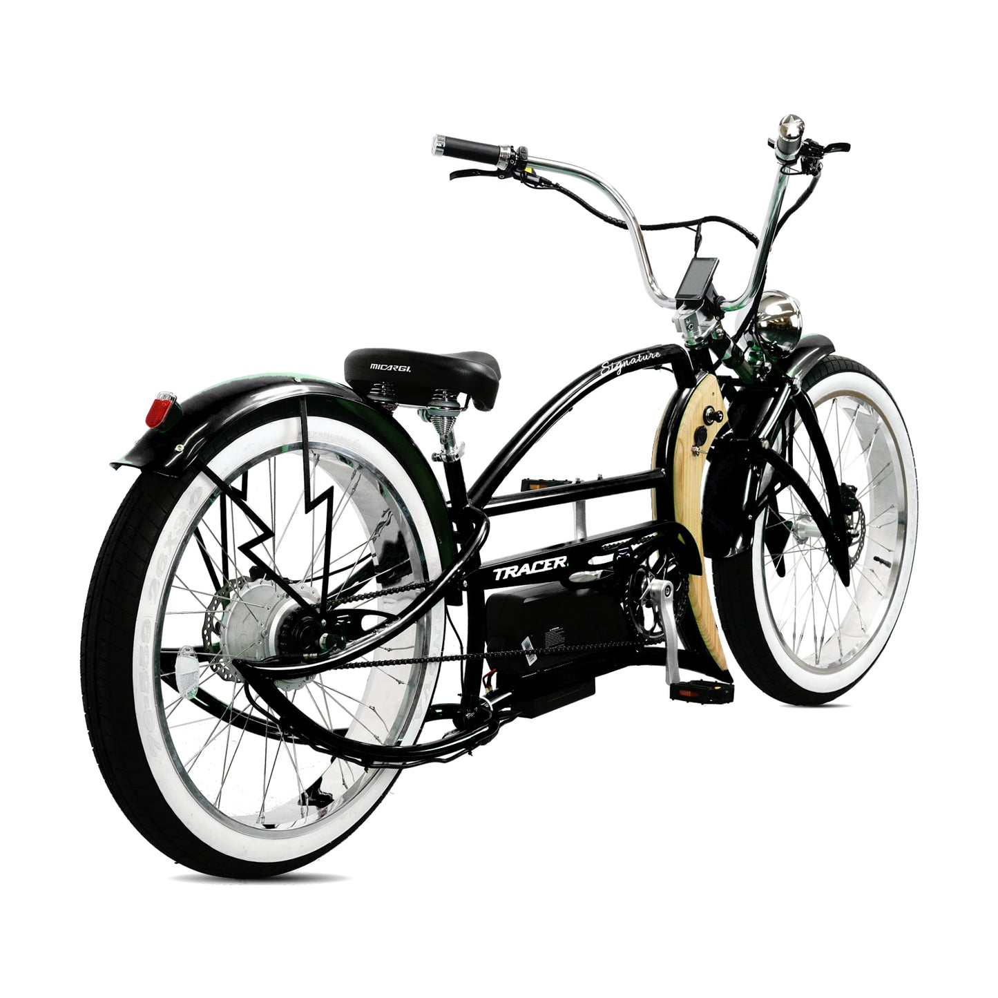 Tracer Signature Pro 26'' 800W Chopper Cruiser Electric Bike