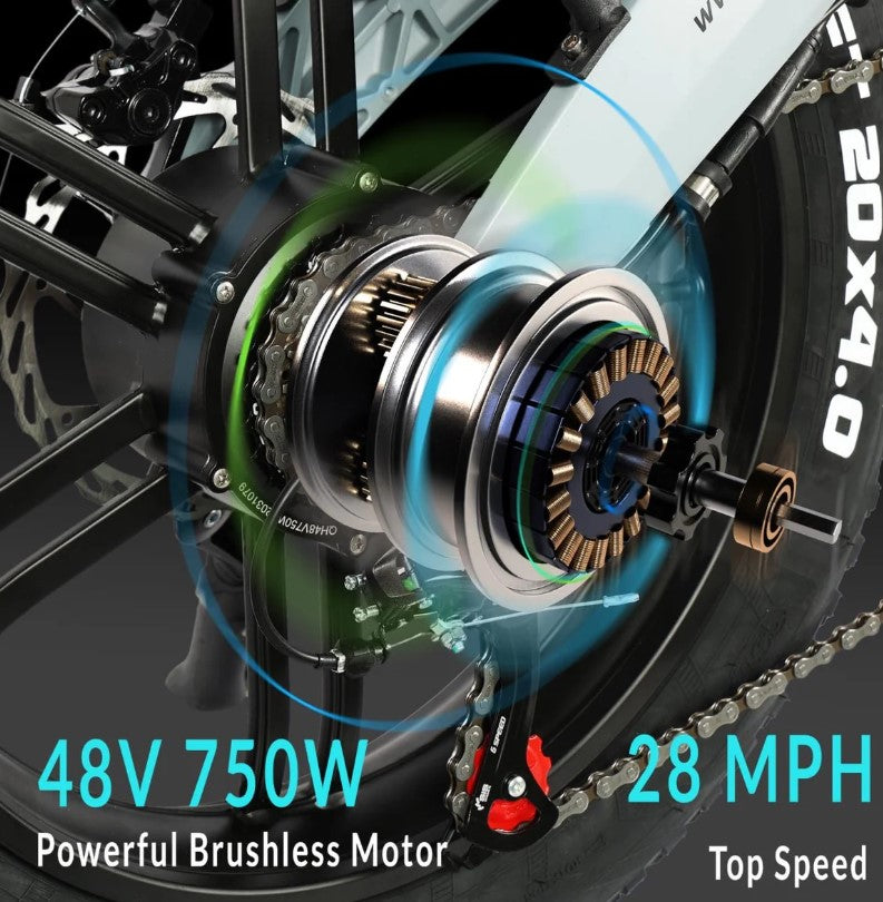 Tracer KAMA 2.0 20” 750w Folding E-Bike