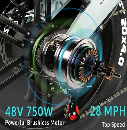 Tracer KAMA 2.0 20” 750w Folding E-Bike