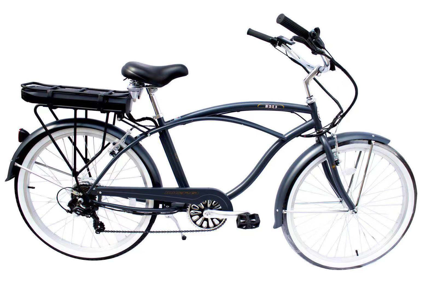 Micargi Bali Electric Beach Cruiser 7 Speed Pedal Assist