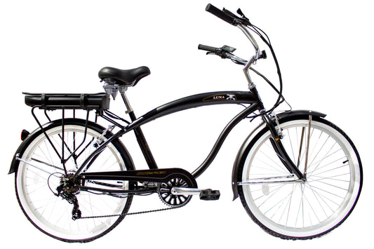 Micargi Cyclone 26" 48V 500W Electric Fat Tire Beach Cruiser